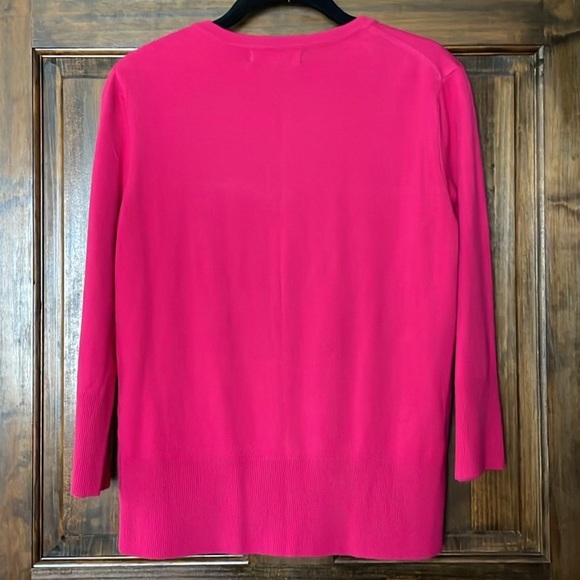 Grace Elements Magenta Cardigan & Shell 2 Piece Set Size M Petite - Picture 10 of 10